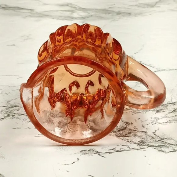 Degenhart Glass Mini Pitcher Trinket Paperweight Toothpick Vtg - Picture 7 of 7